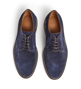 Hackett London Egmont Classic Leather Shoes navy