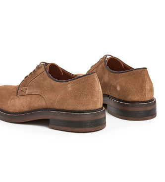 Hackett London Egmont Klassiek bruin leren schoenen