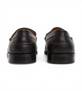 Hackett London Cobham Leather Shoes black