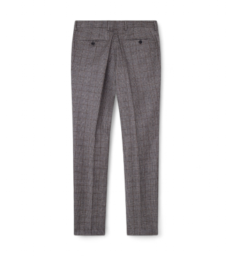 Hackett London Pantaln 130S Pow gris