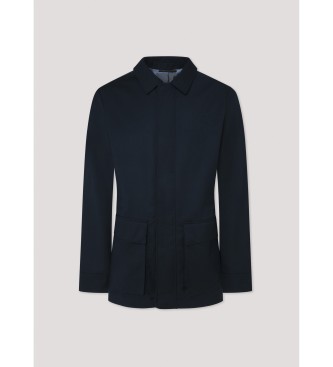 Hackett London Frakkejakke marinebl