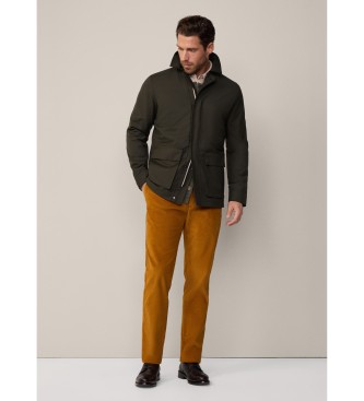 Hackett London Carcoat jacket green