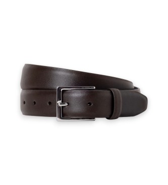 Hackett London Ceinture en cuir marron