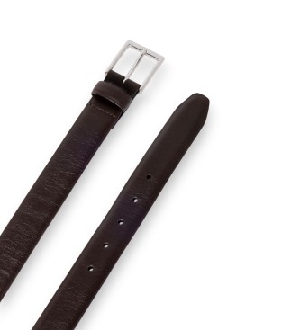 Hackett London Ceinture en cuir marron