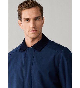 Hackett London casaco com 2 bolsos marinho