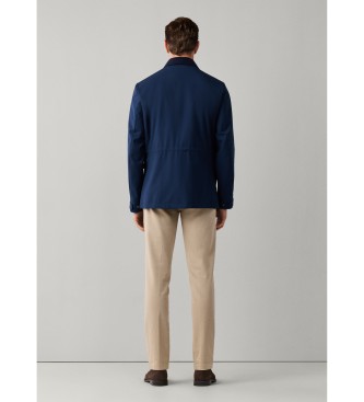 Hackett London casaco com 2 bolsos marinho