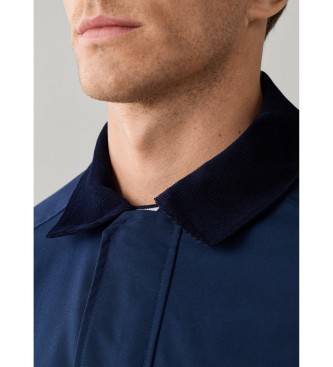Hackett London casaco com 2 bolsos marinho