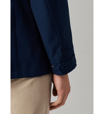 Hackett London casaco com 2 bolsos marinho