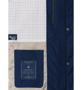 Hackett London casaco com 2 bolsos marinho