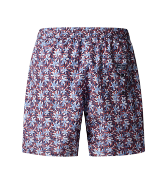 Hackett London Algae swimming costume red