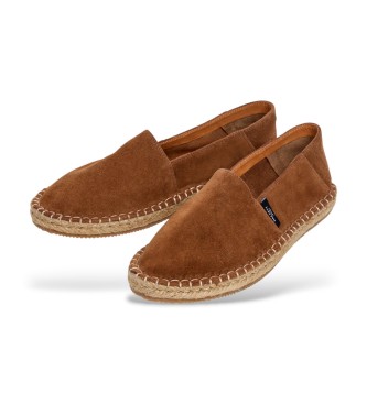 Hackett London Alpargatas de camur�a Baywatch castanhas