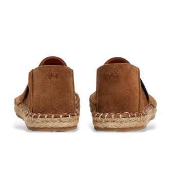 Hackett London Alpargatas de camur�a Baywatch castanhas