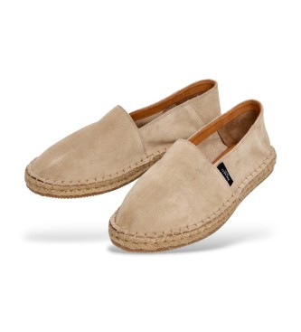 Hackett London Alpargatas de camur�a bege Baywatch