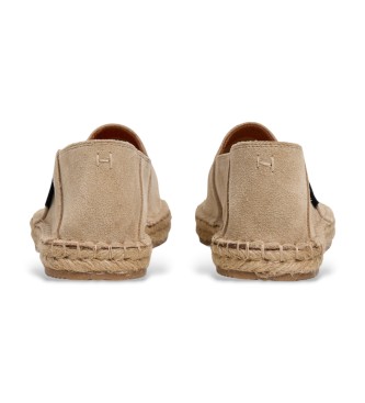 Hackett London Alpargatas de camur�a bege Baywatch