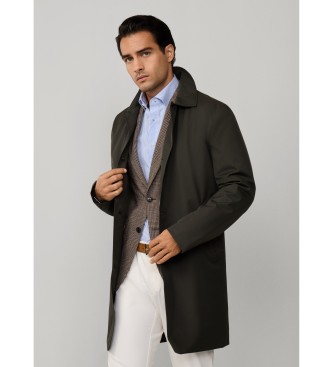 Hackett London Zeleni plašč Belgravia