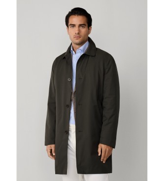 Hackett London Zeleni plašč Belgravia