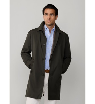 Hackett London Zeleni plašč Belgravia