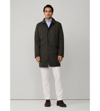 Hackett London Zeleni plašč Belgravia