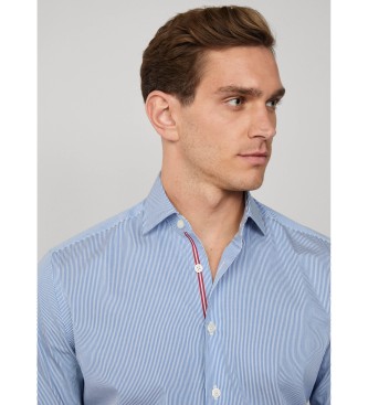 Hackett London Bengalska modra majica