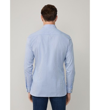 Hackett London Bengalska modra majica