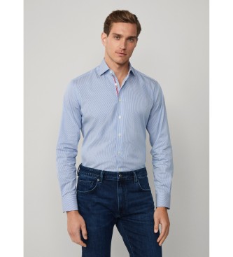 Hackett London Bengalska modra majica