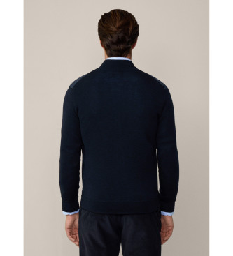 Hackett London Giacca blu scuro occhio di pernice