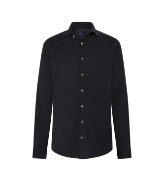 Hackett London Chemise Babycord noire