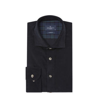 Hackett London Chemise Babycord noire