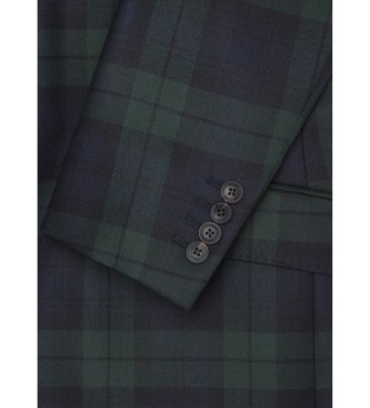 Hackett London Giacca Blackwatch blu scuro