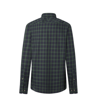 Hackett London Camisa azul-marinho Blackwatch