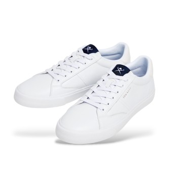 Hackett London Sneakers Blake Adventure in pelle bianca