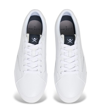Hackett London Sneakers Blake Adventure in pelle bianca