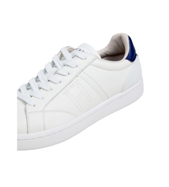 Hackett London Sneakers Bond Break in pelle bianca