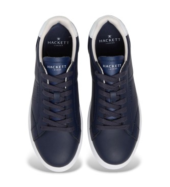 Hackett London Sneakers blu navy Bond Break