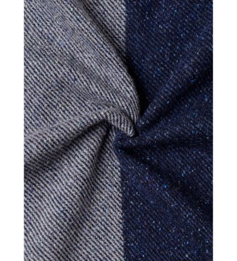 Hackett London Marineblauwe Brolly Frisby sjaal