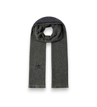 Hackett London Groene Brolly Frisby sjaal