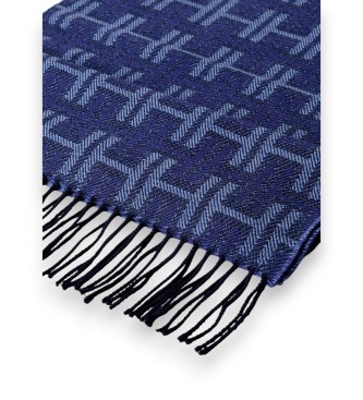 Hackett London Blauwe Brnd sjaal