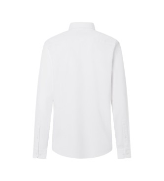 Hackett London Camisa Gmd Giro Inglese blanco