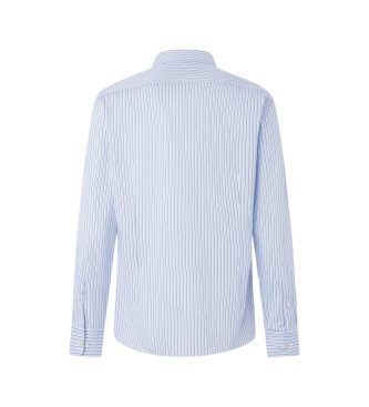 Hackett London Camicia Trio Stripe blu