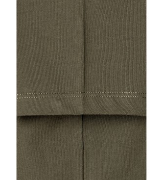 Hackett London T-shirt Crest Green Panel