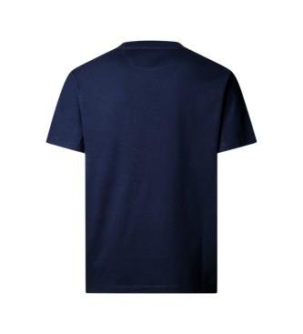 Hackett London Koszulka H Logo granatowa