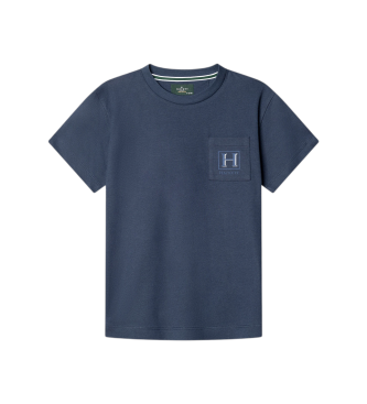 Hackett London H Pocket navy t-shirt