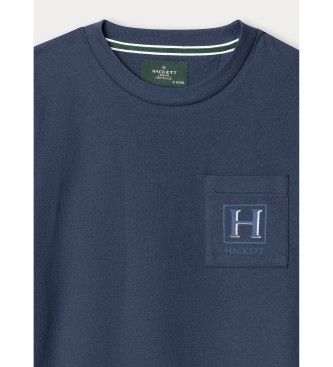 Hackett London H Pocket navy t-shirt