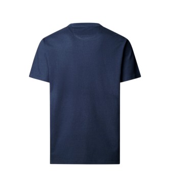 Hackett London Maglietta H Pocket blu marino
