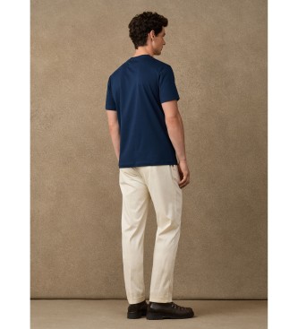 Hackett London Maglietta H Small Logo blu marino