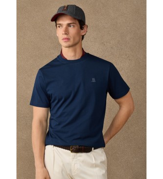 Hackett London Maglietta H Small Logo blu marino