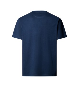 Hackett London Maglietta H Small Logo blu marino