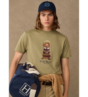 Hackett London Maglietta Harry verde