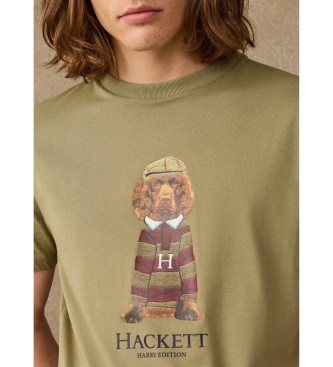 Hackett London Maglietta Harry verde