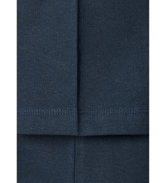 Hackett London Maglietta Hs Club Emboss blu marino
